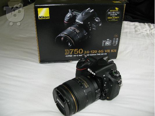Nikon D750 DSLR φωτογραφική μηχανή με 24-120mm φακό